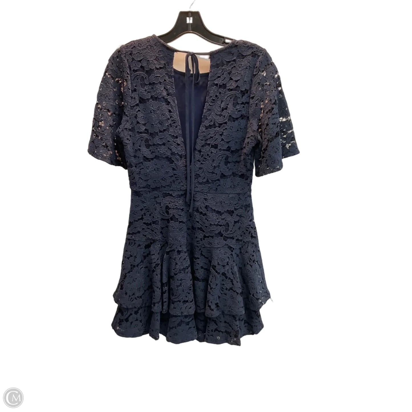 Dress Party Midi By Clothes Mentor In Navy, Size: M