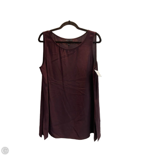 Top Sleeveless By Eileen Fisher In Purple, Size: L
