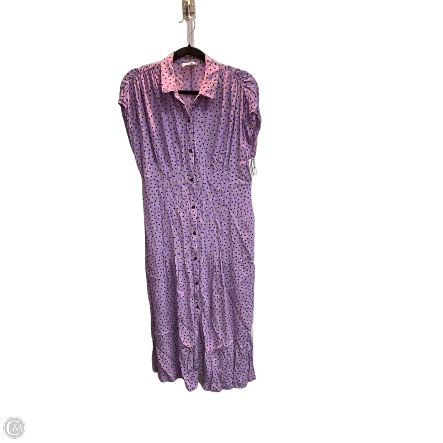 Dress Casual Maxi By Cmb In Polkadot Pattern, Size: M