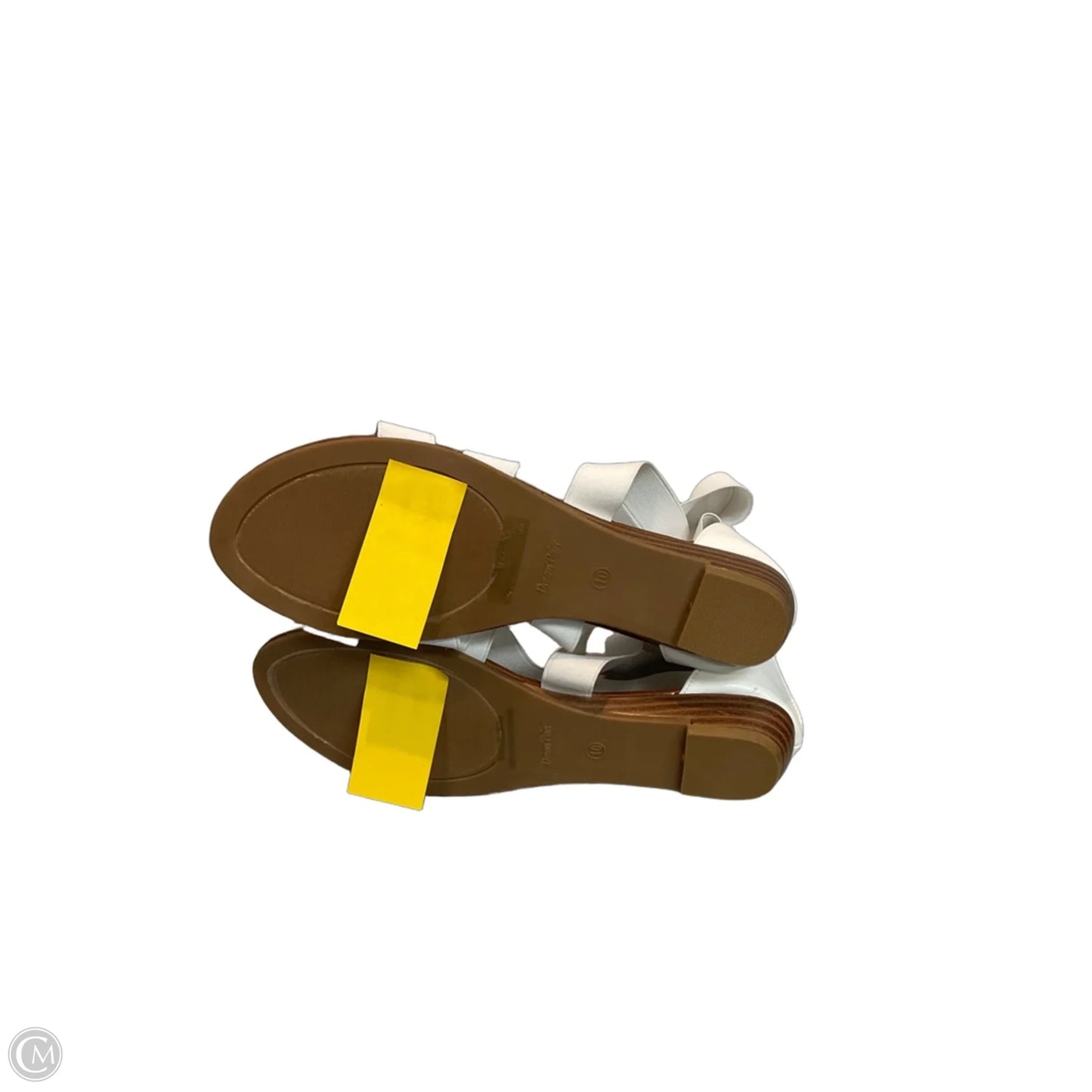 Sandals Flats By Dream Pairs In White, Size: 10