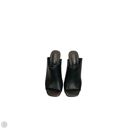 Sandals Heels Block By Azalea Wang In Black & Red, Size: 7.5