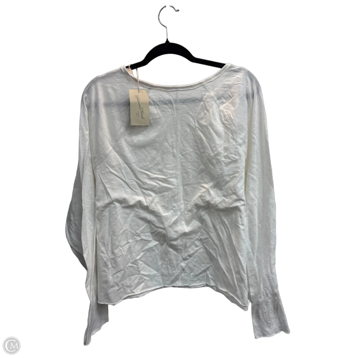 Top Long Sleeve Basic By Universal Thread In White, Size: Xxl