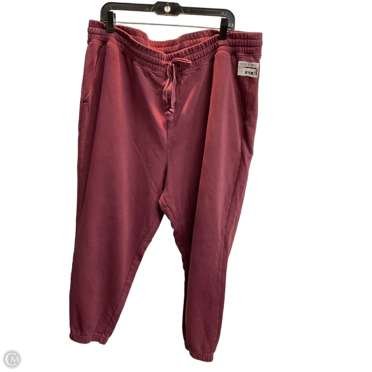 Athletic Pants By Fabletics In Maroon, Size: 2x
