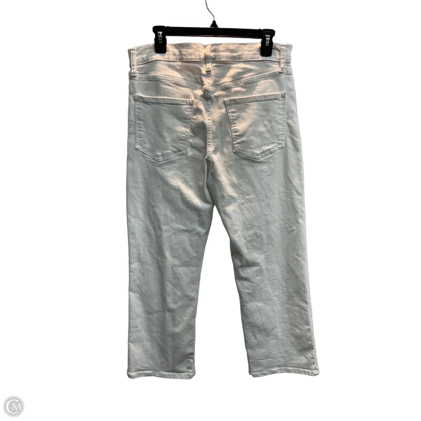 Jeans Boot Cut By Banana Republic In White, Size: 12