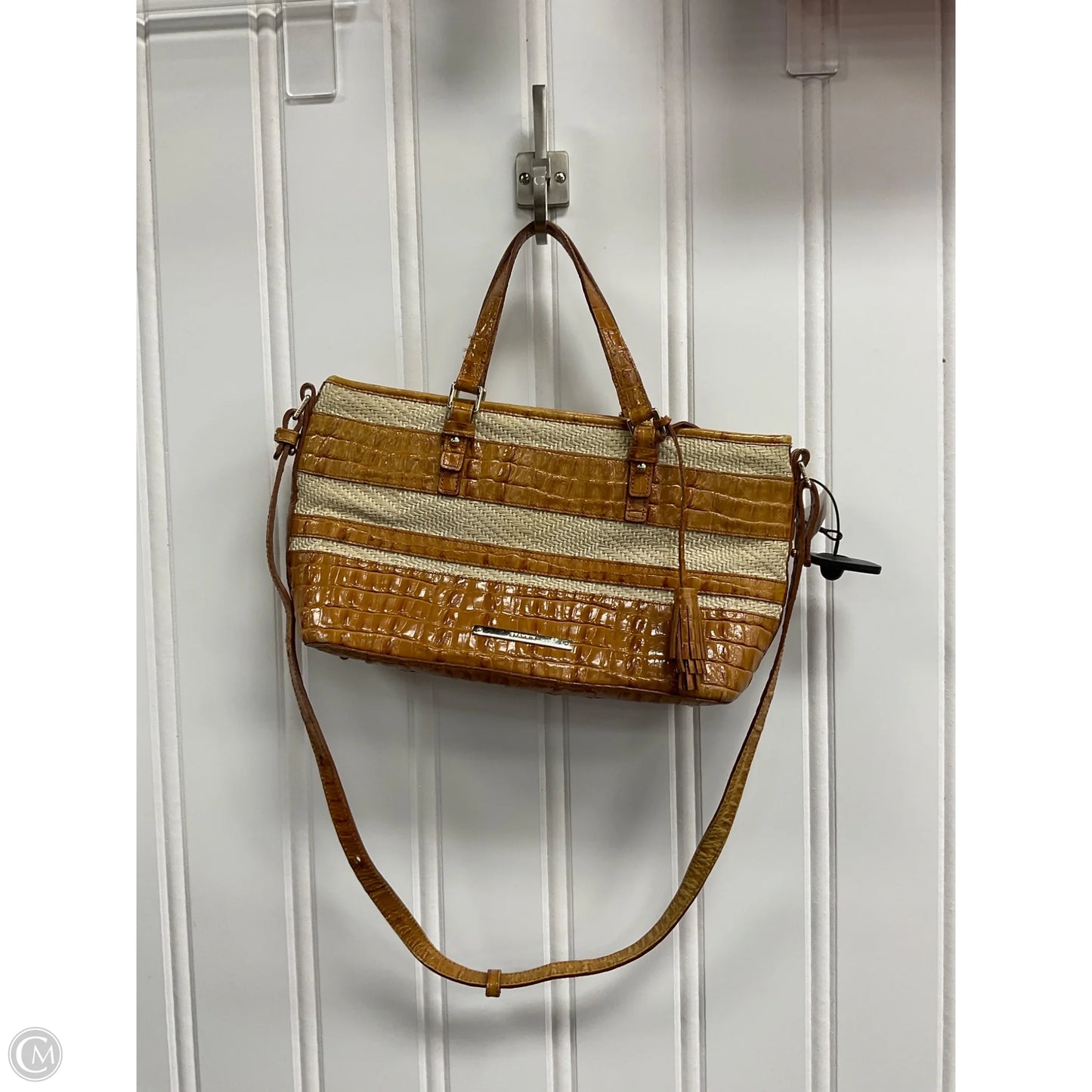 Handbag Designer By Brahmin, Size: Medium