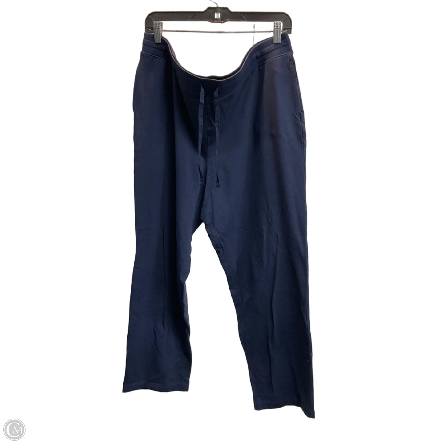 Athletic Pants By Karen Scott In Navy, Size: Xl