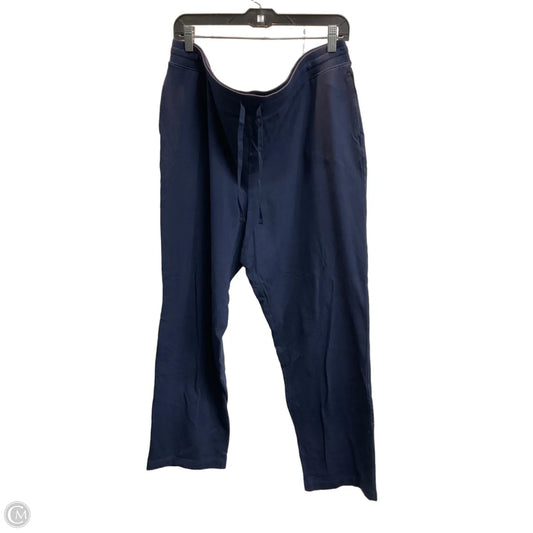 Athletic Pants By Karen Scott In Navy, Size: Xl
