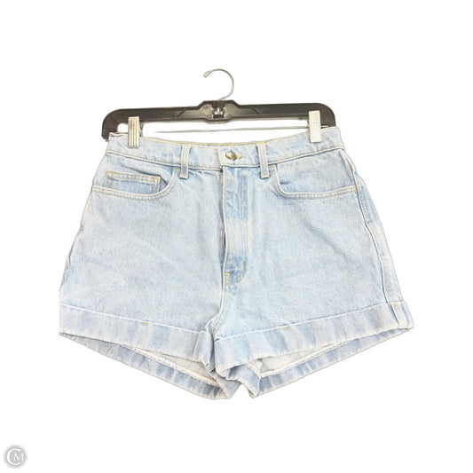 Shorts By American Apparel In Blue Denim, Size: 8