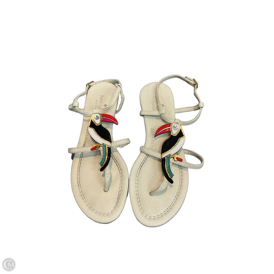 Sandals Designer By Kate Spade In Multi-colored, Size: 7