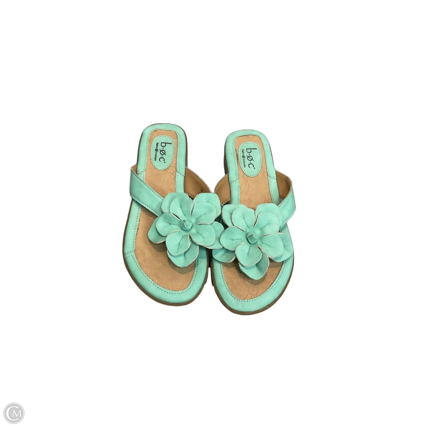 Sandals Flip Flops By Boc In Blue, Size: 7