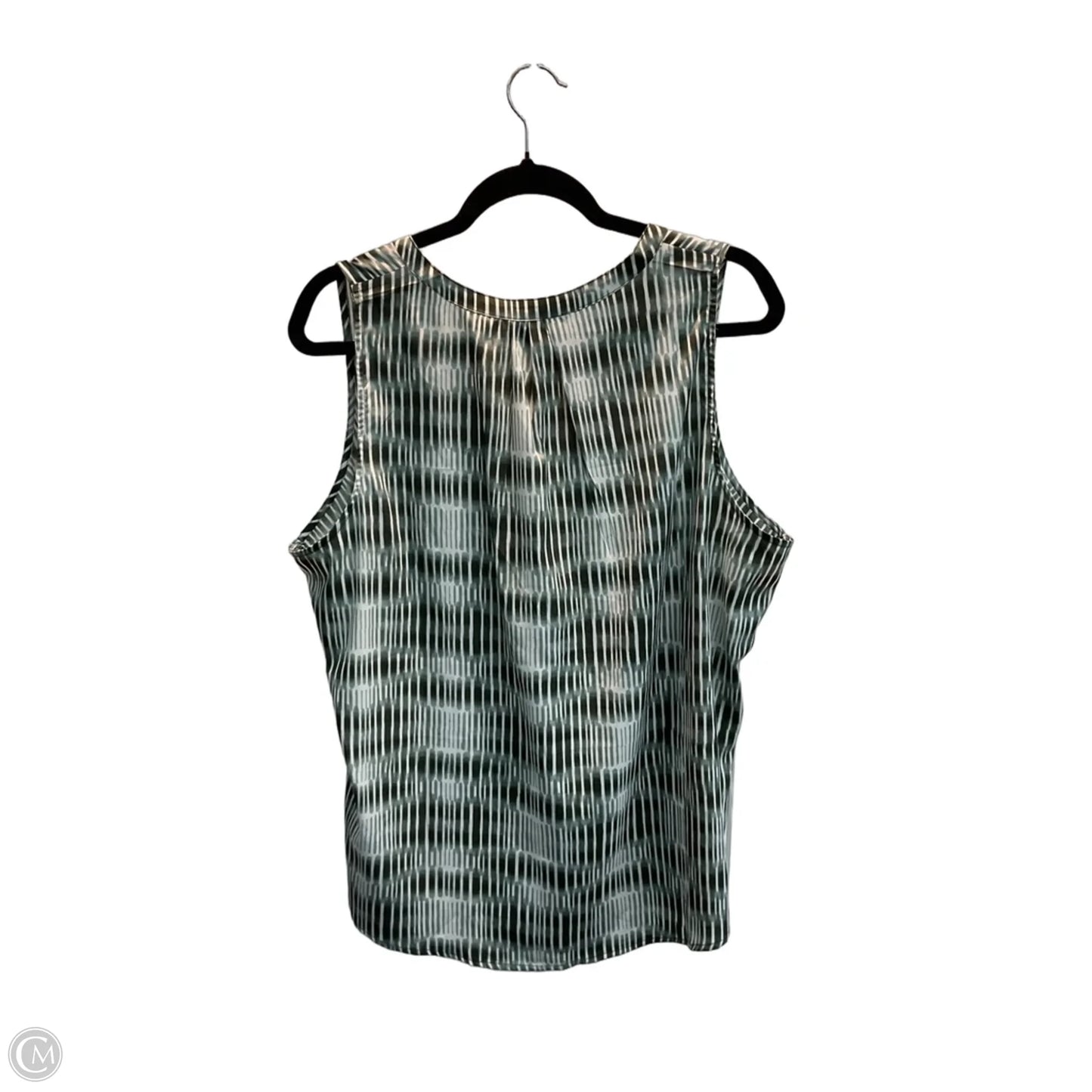 Top Sleeveless By Banana Republic In Grey, Size: Xl