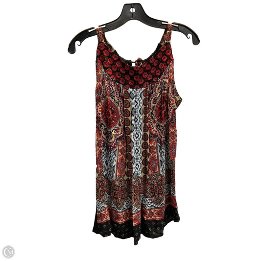 Top Sleeveless By Clothes Mentor In Multi-colored, Size: M