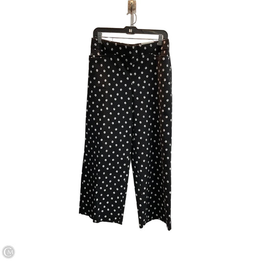Pants Wide Leg By Chicos In Polkadot Pattern, Size: 12