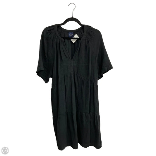 Dress Casual Midi By Gap In Black, Size: L