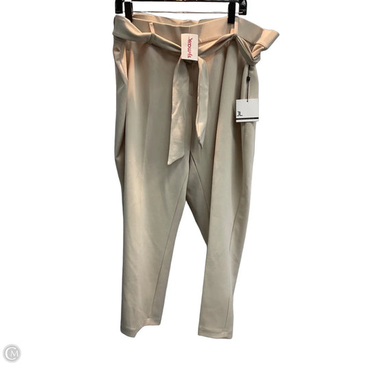 Pants Dress By Jules & Leopold In Beige, Size: 2x