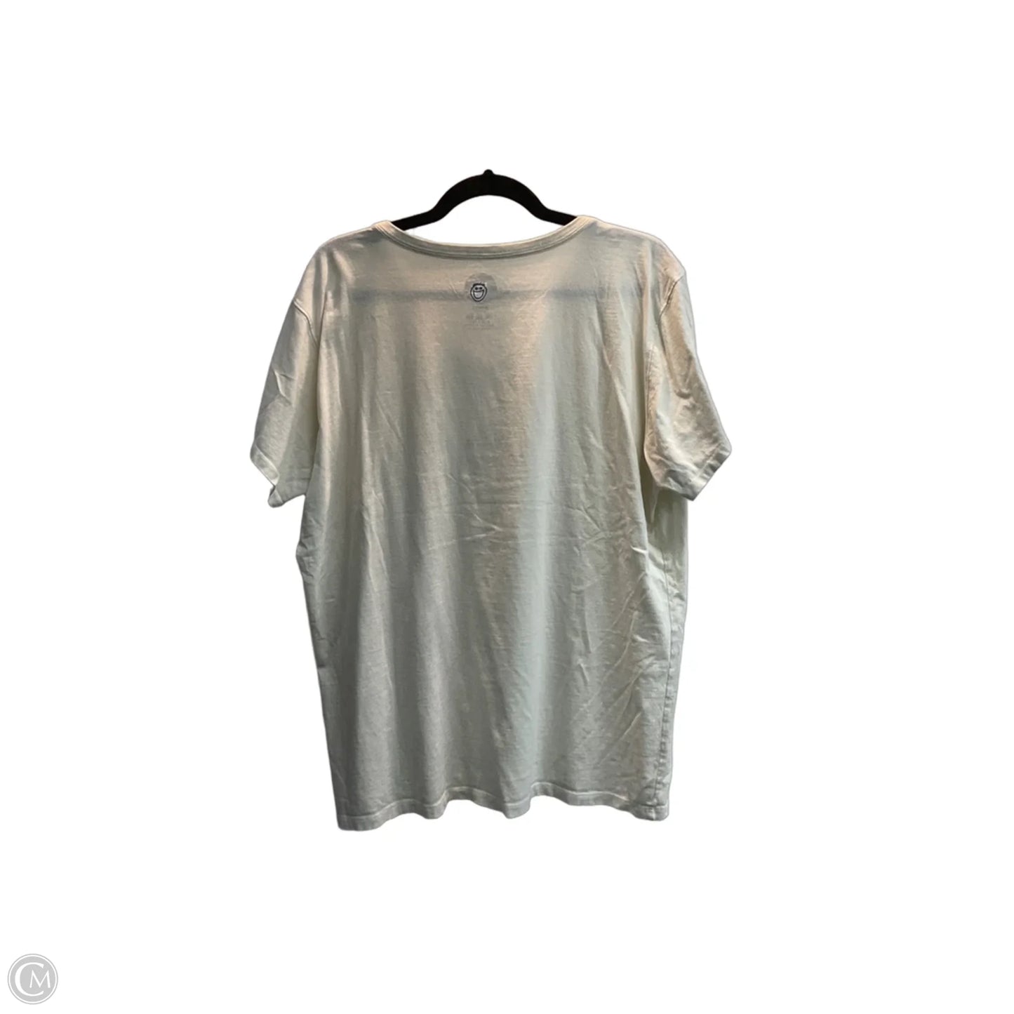 Top Short Sleeve Basic By Life Is Good In Beige, Size: Xxl