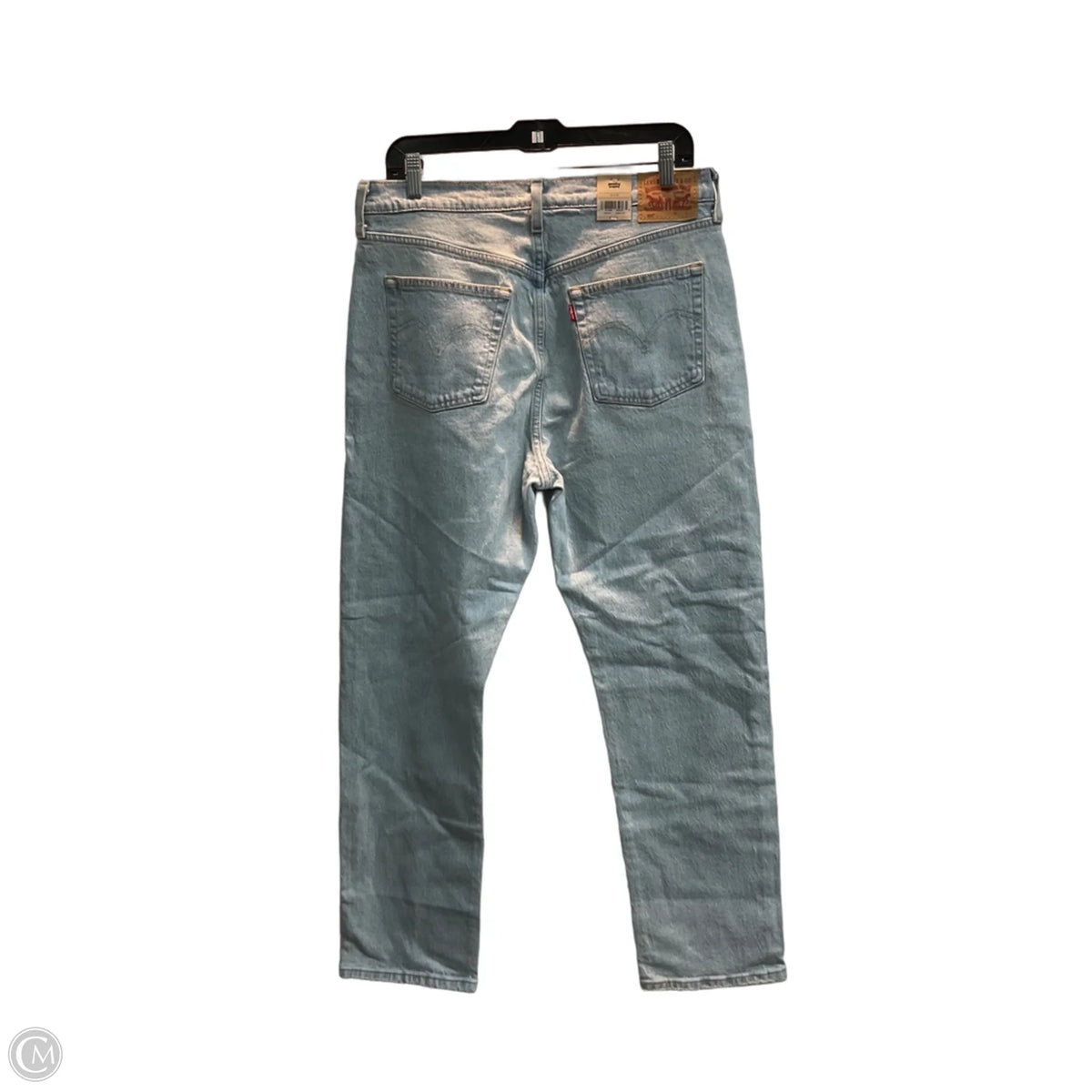 Jeans Straight By Levis In Blue, Size: 14