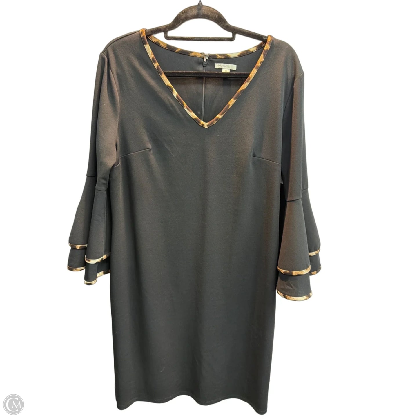 Dress Party Midi By Cato In Black, Size: Xl