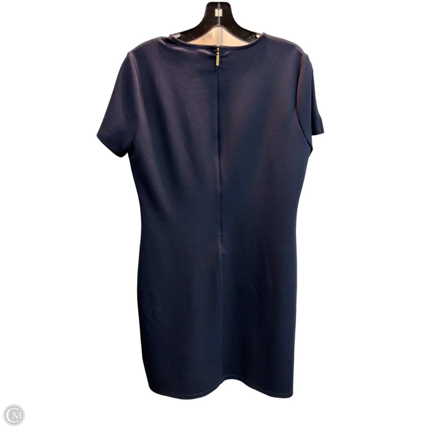 Dress Party Midi By Michael By Michael Kors In Navy, Size: L
