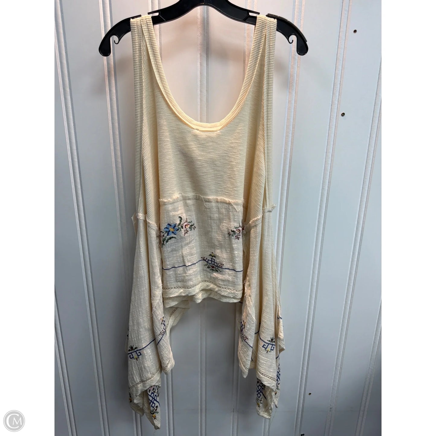 Top Sleeveless By Oli & Hali In Cream, Size: Xl
