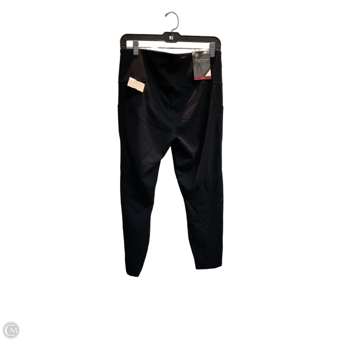 Athletic Leggings By Members Mark In Black, Size: Xl