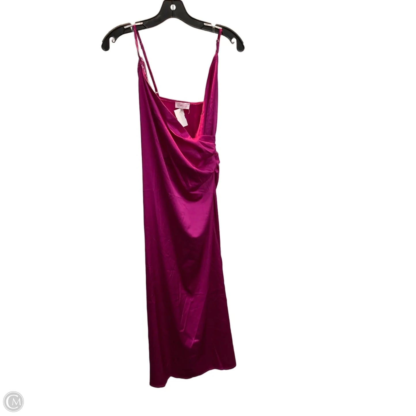 Dress Party Midi By Pink Lily In Pink, Size: S