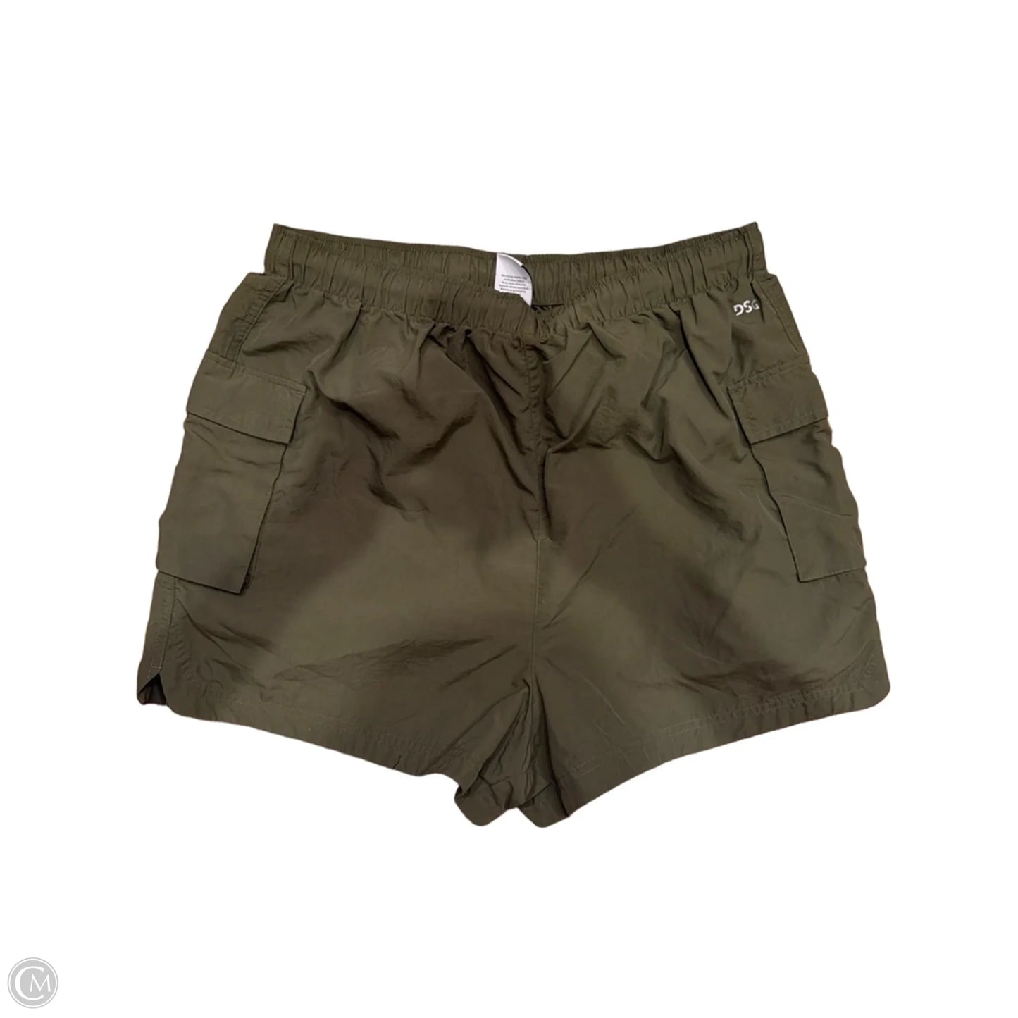 Athletic Shorts By Dsg Outerwear In Green, Size: L