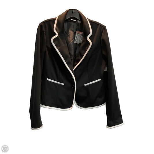Blazer By Cato In Black & White, Size: M