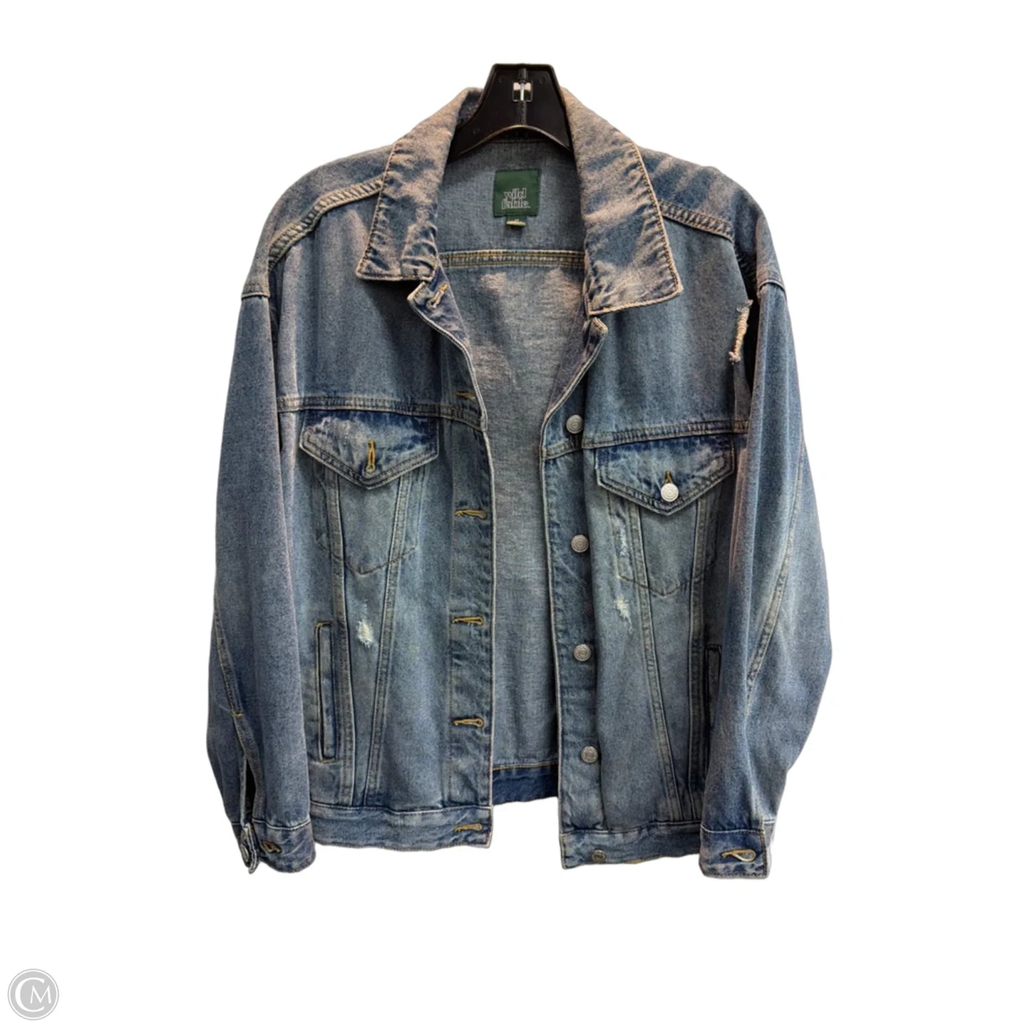 Jacket Denim By Wild Fable In Blue, Size: Xs