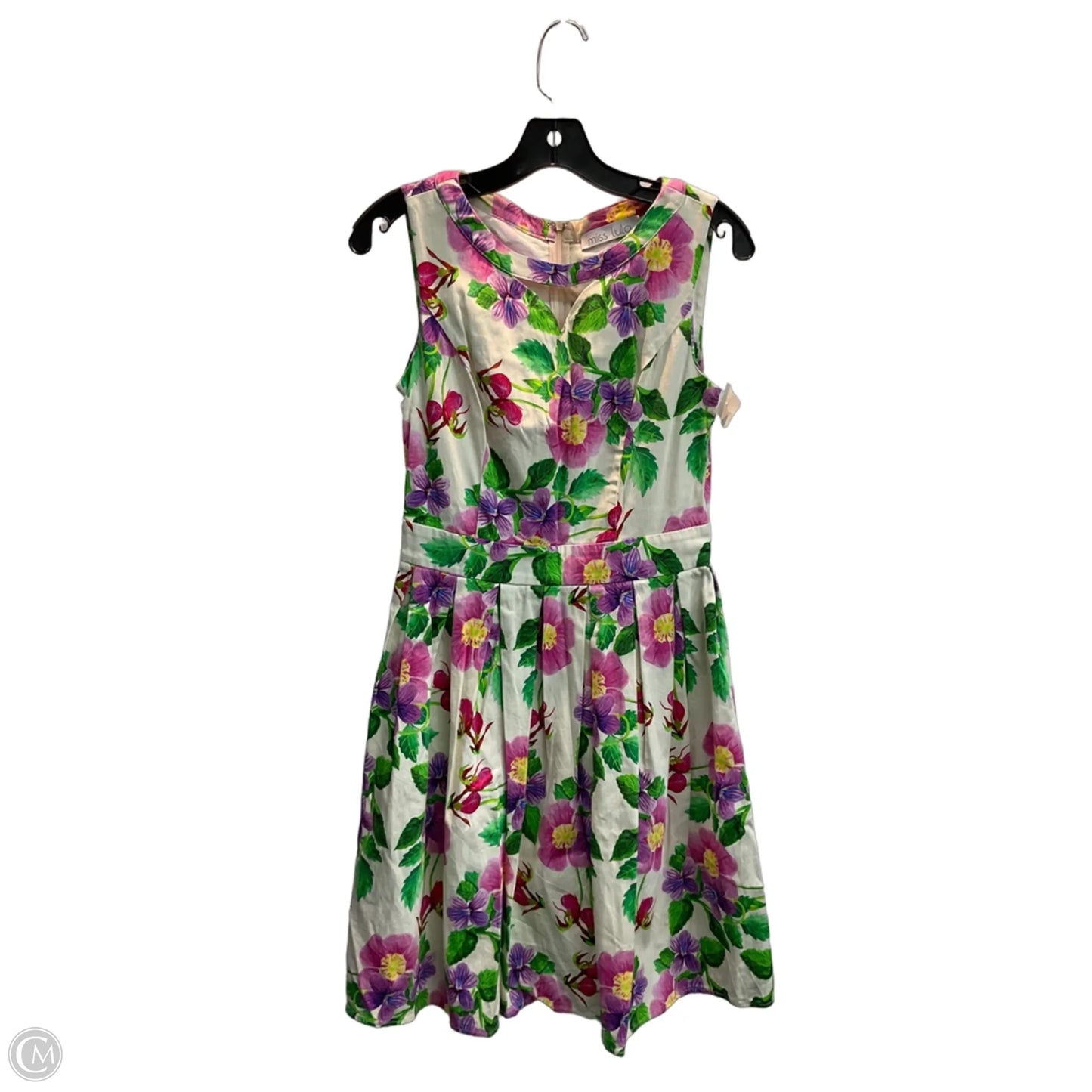 Dress Party Midi By Clothes Mentor In Floral Print, Size: M