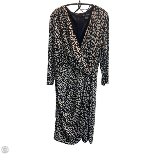 Dress Party Midi By Jessica Howard In Animal Print, Size: L