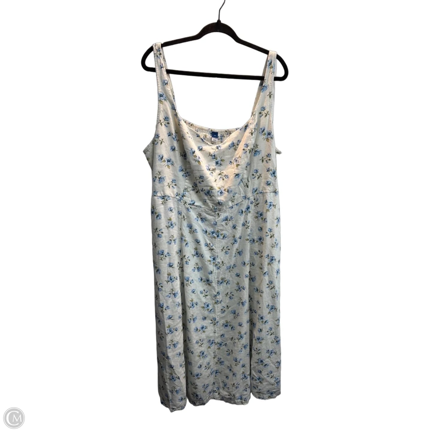 Dress Casual Midi By Old Navy In Floral Print, Size: 3x