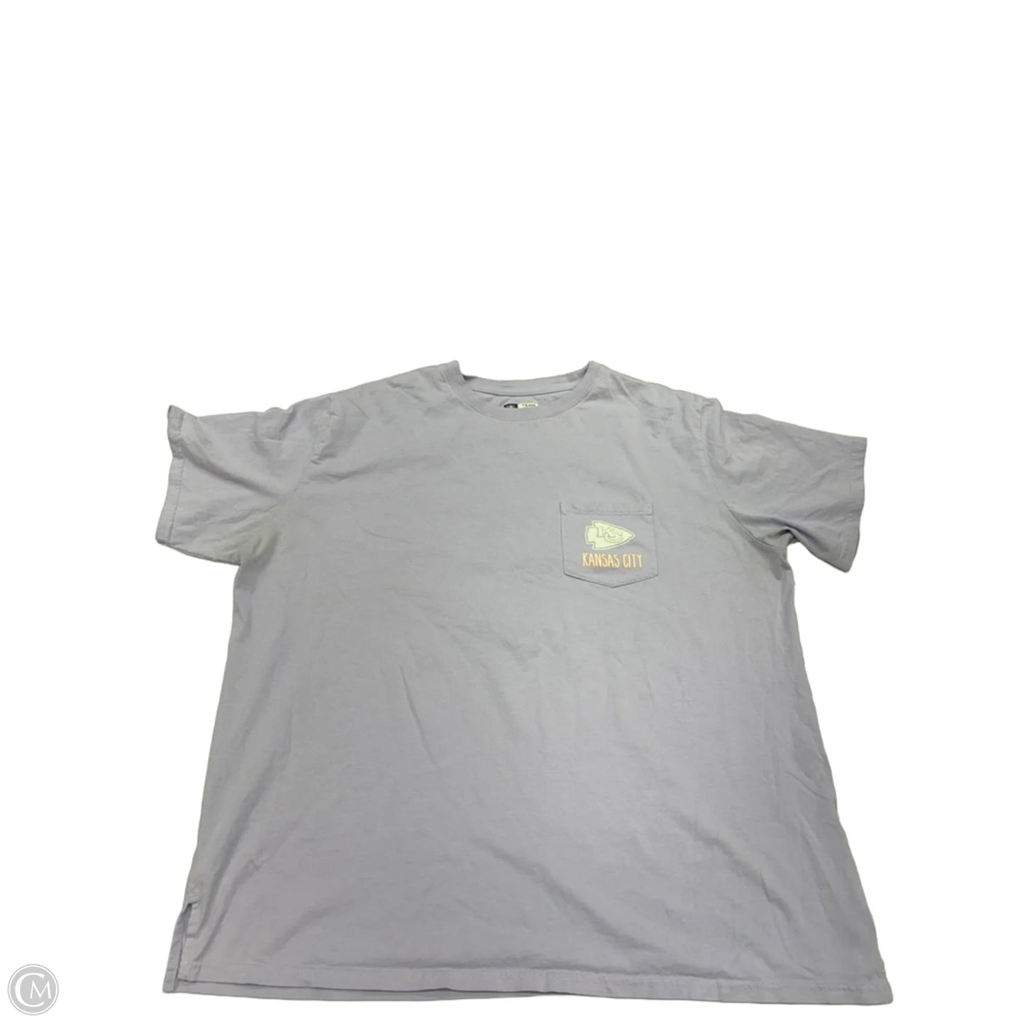 Top Short Sleeve By Nfl In Purple, Size: 2x