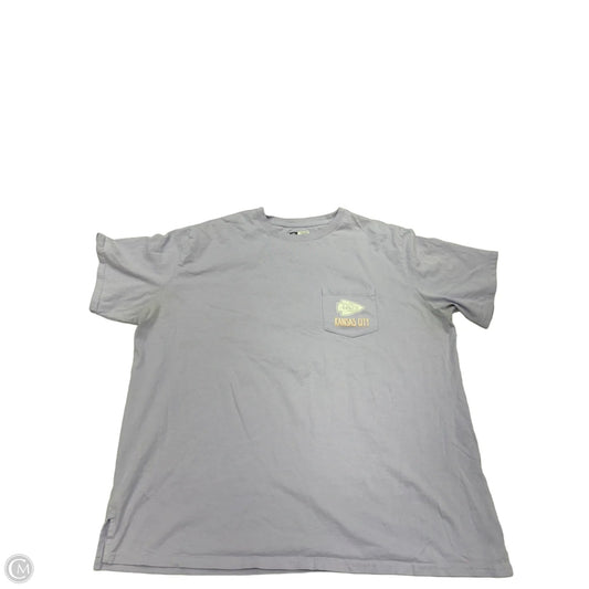 Top Short Sleeve By Nfl In Purple, Size: 2x