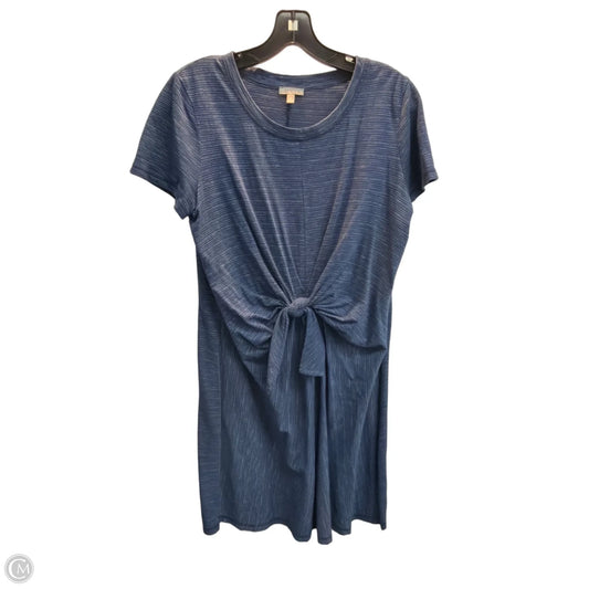 Dress Casual Midi By Talbots In Navy, Size: Mp