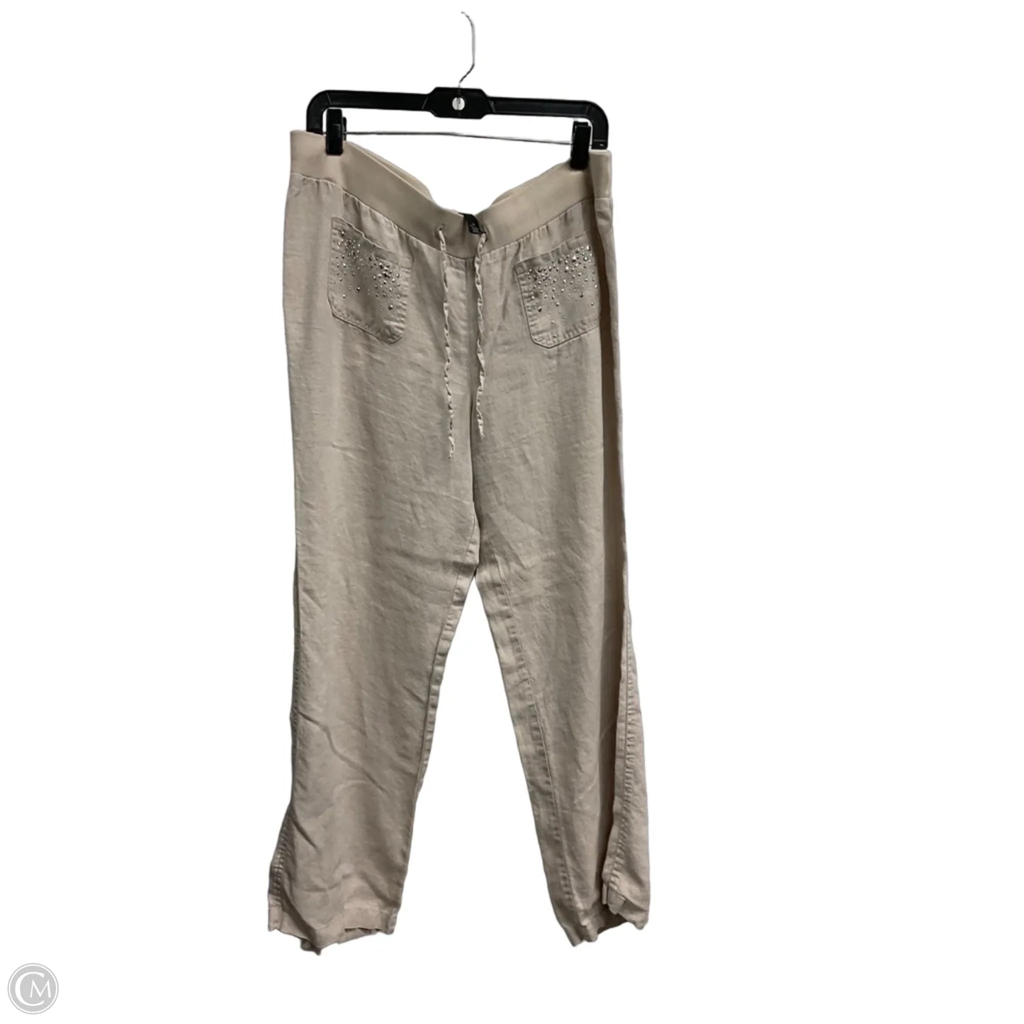 Pants Linen By Inc In Beige, Size: 14