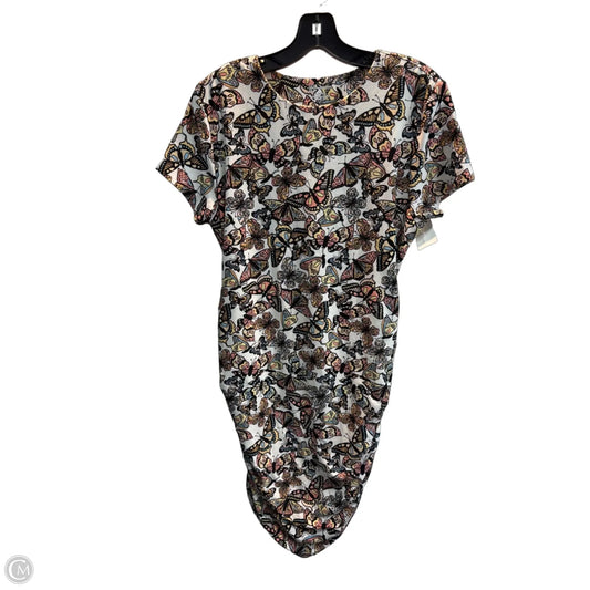 Dress Casual Midi By No Boundaries In Multi-colored, Size: Xl