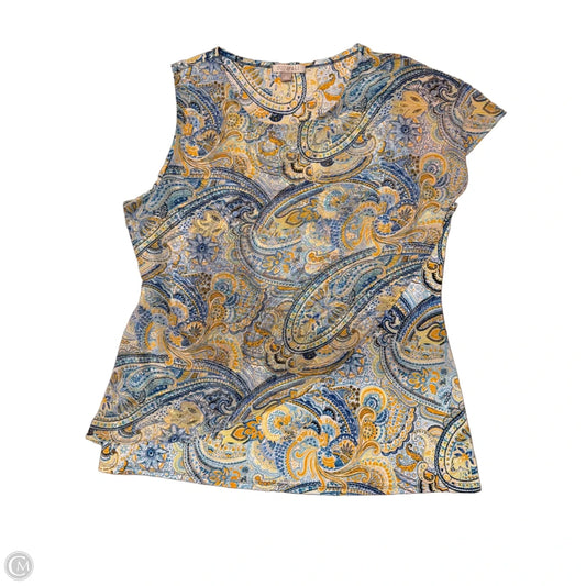 Top Sleeveless By Roz And Ali In Multi-colored, Size: Xl