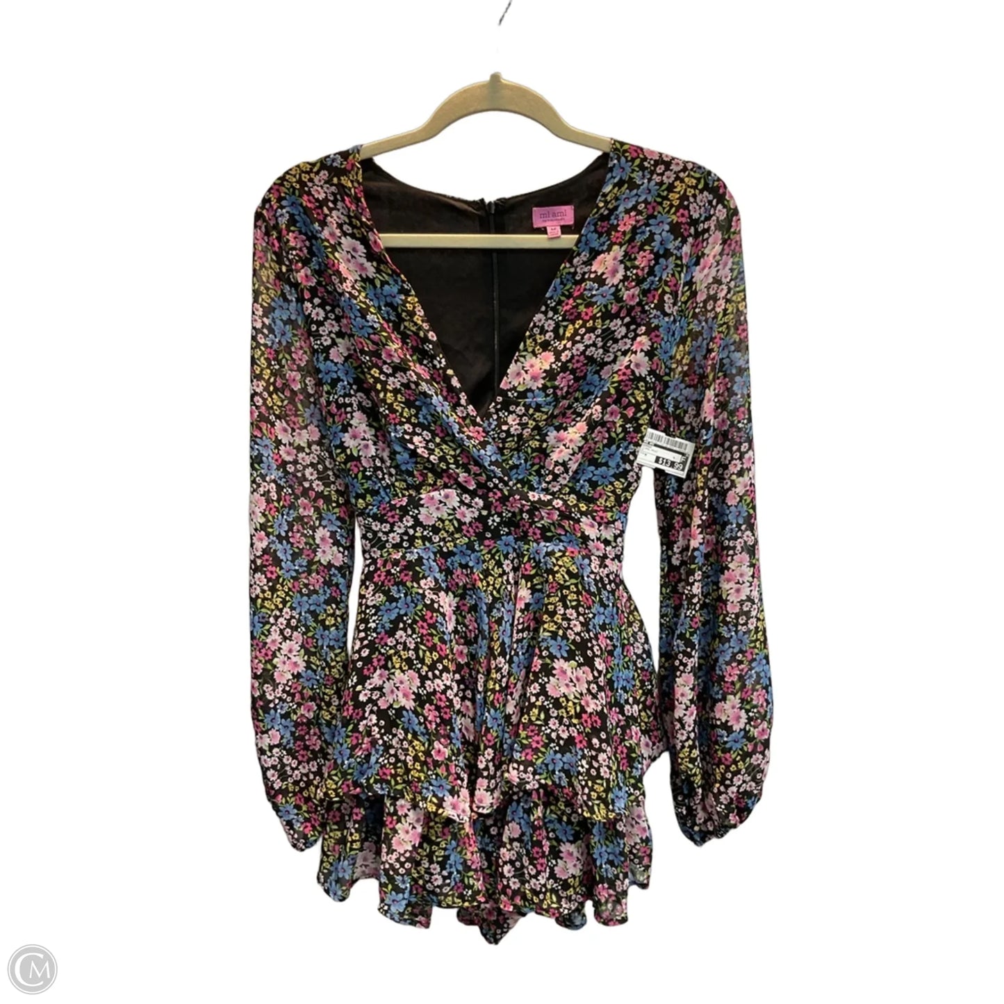 Romper By Mi Ami In Floral Print, Size: M