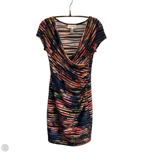 Dress Party Midi By Joseph Ribkoff In Multi-colored, Size: M