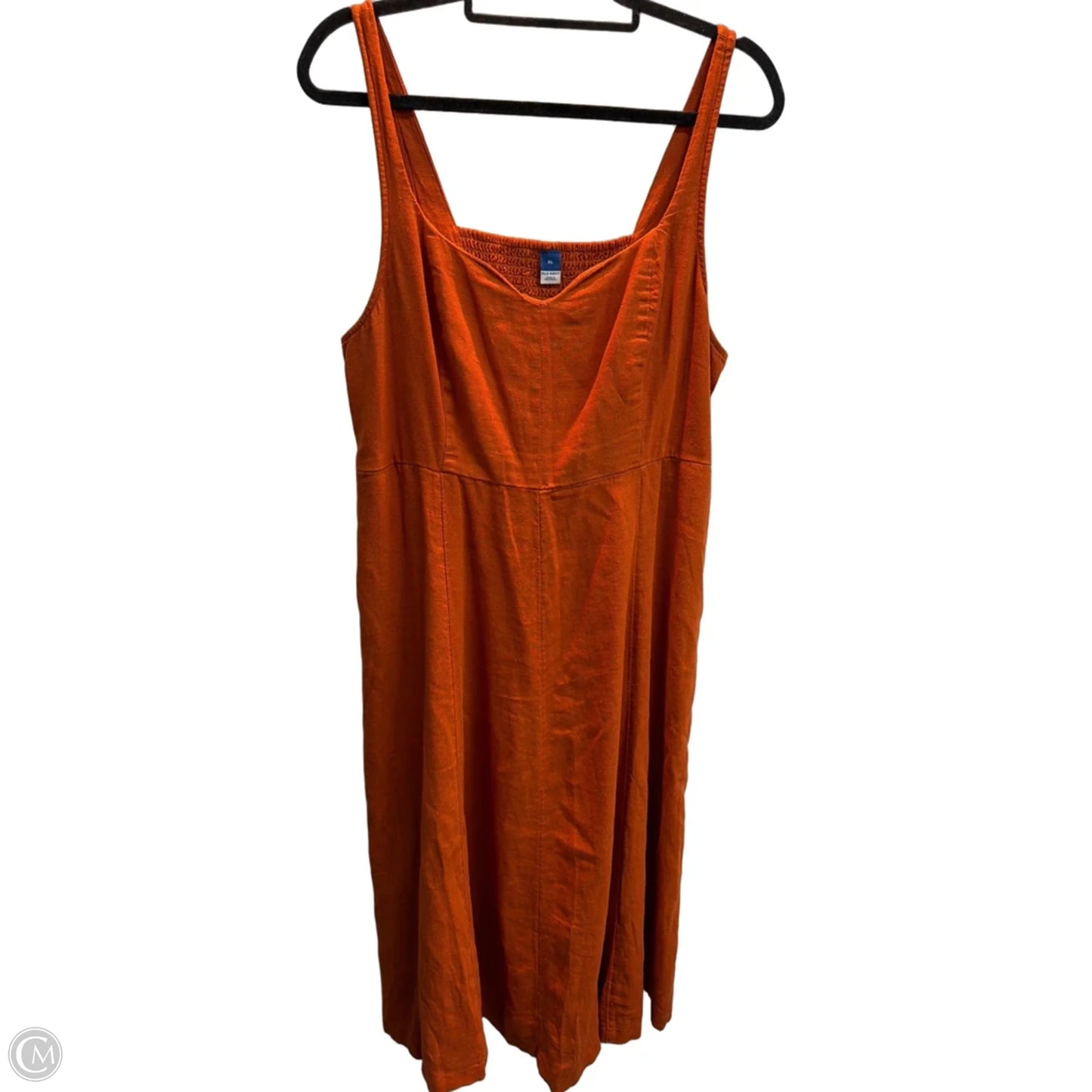 Dress Casual Maxi By Old Navy In Orange, Size: Xl