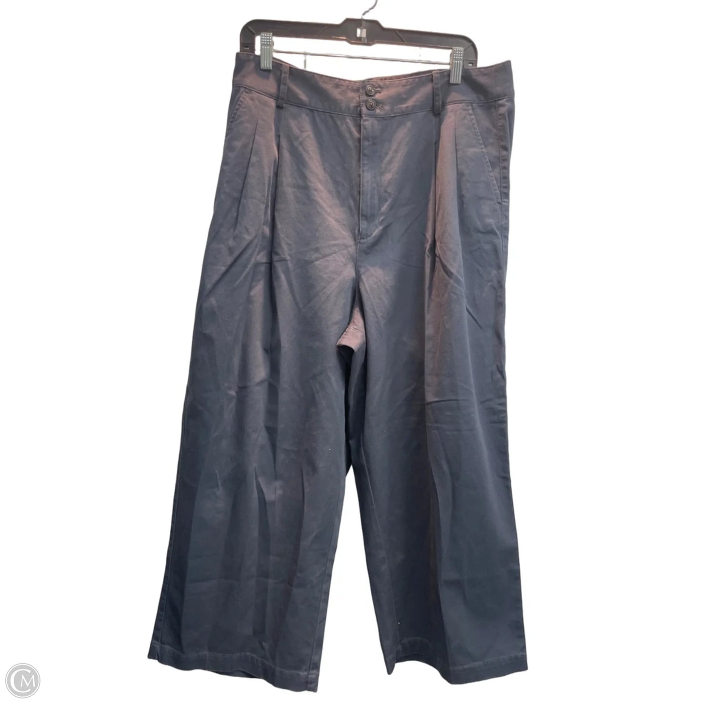 Pants Wide Leg By Madewell In Grey, Size: 16