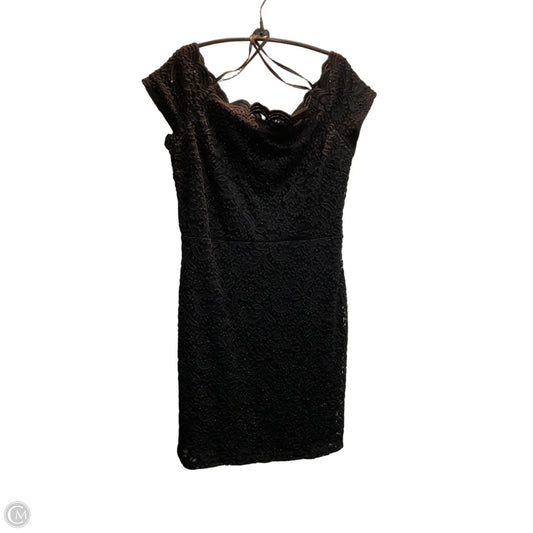 Dress Party Midi By Premier Amour In Black, Size: Xl