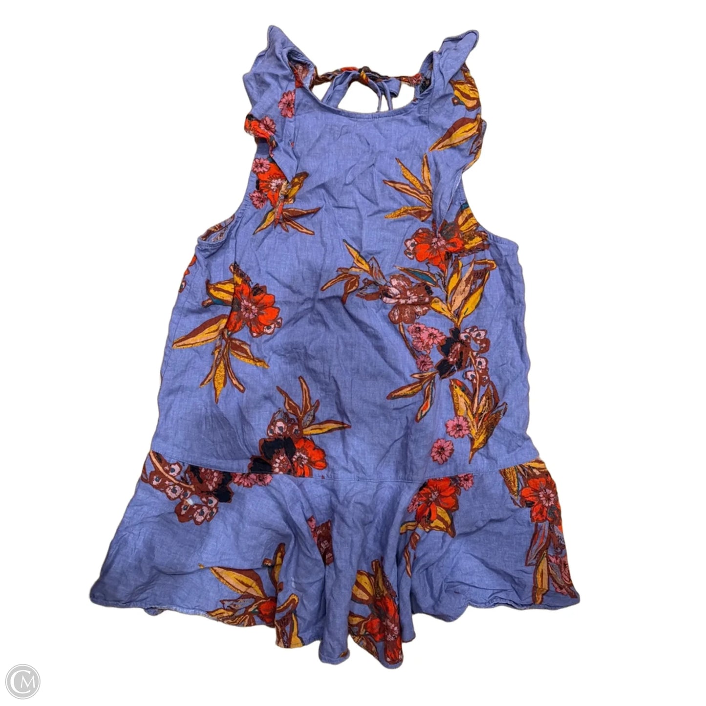 Tunic Sleeveless By Free People In Floral Print, Size: Xs