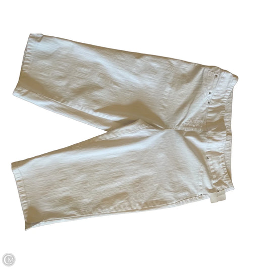 Capris By Ruby Rd In White Denim, Size: 12