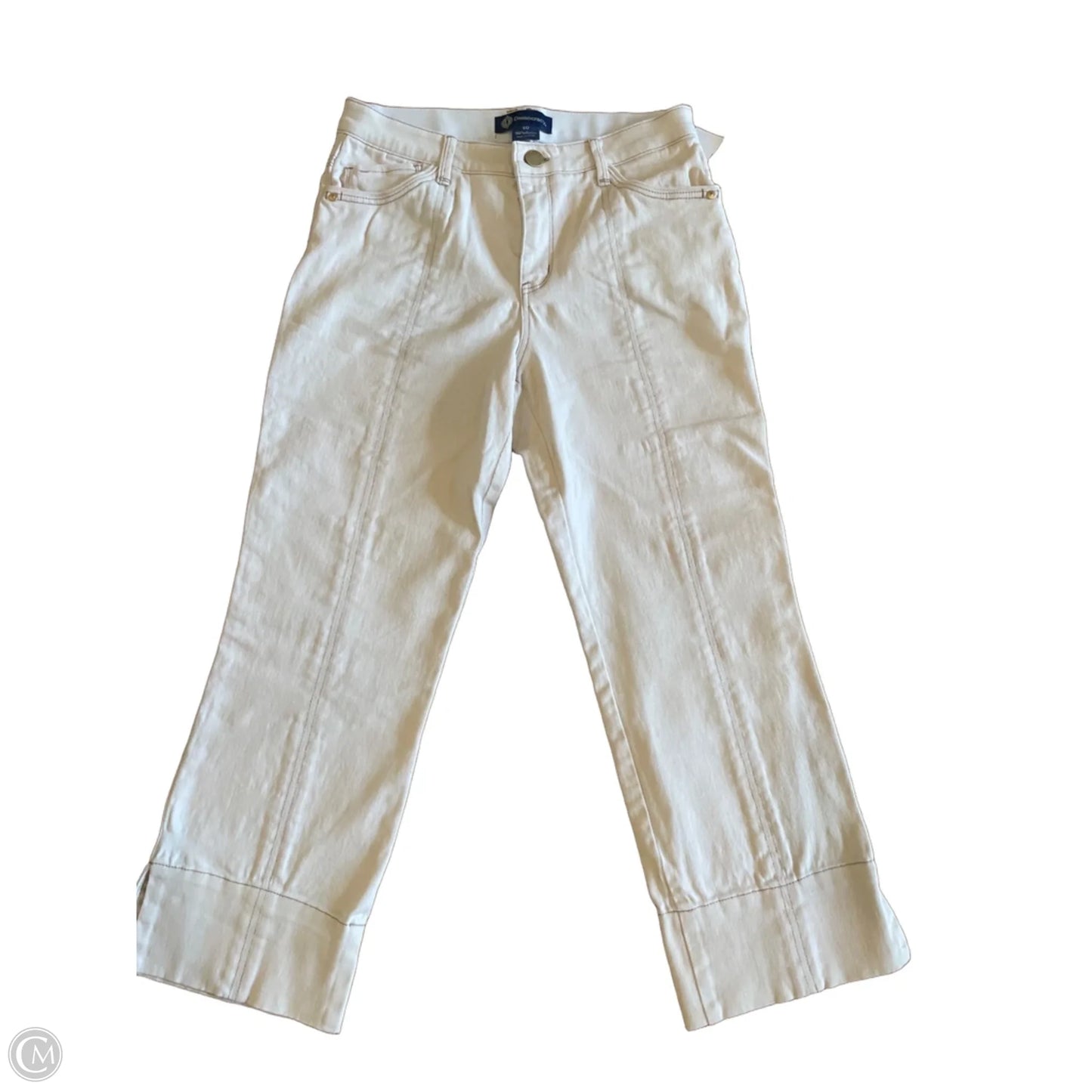 Jeans Wide Leg By Democracy In Beige, Size: 10