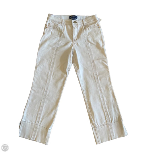 Jeans Wide Leg By Democracy In Beige, Size: 10