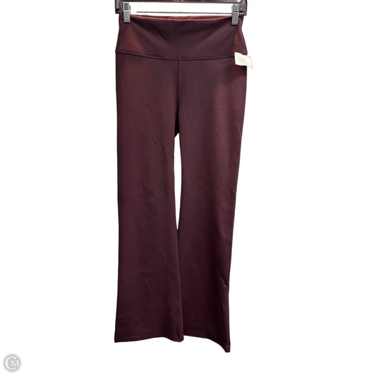Athletic Pants By Fabletics In Maroon, Size: S