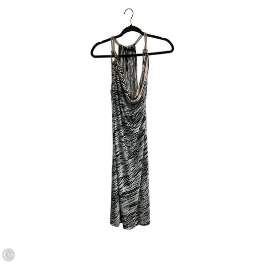 Dress Casual Midi By Milano In Black & White, Size: Xl