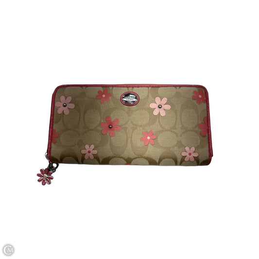Wallet Designer By Coach, Size: Medium